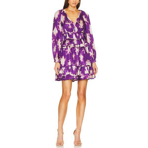 Ulla Johnson 'Emery' Purple Silk Dress Size 2
